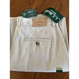 L.L. Bean Bayside Khaki Pants Women Size 10 Petite NEW